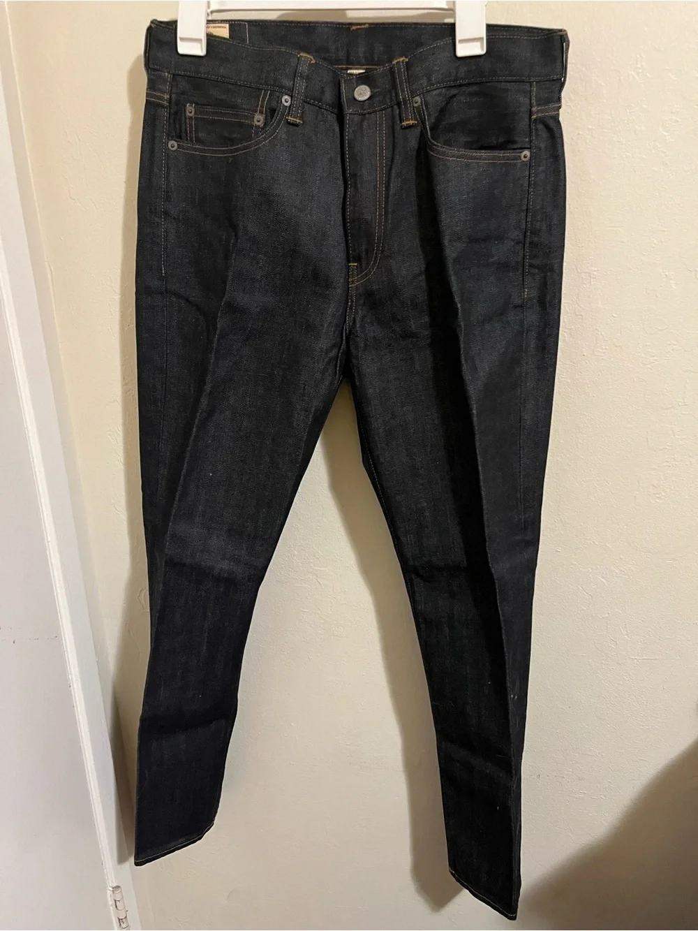 J. Crew Men's Skinny Jeans in Dark Black Wash